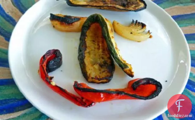 Grilled Lemon Pepper Veggies