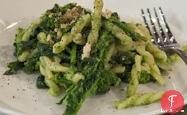Gemelli ''twin'' Pasta With Broccoli Rabe Pesto