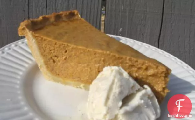 The Best Pumpkin Pie! Ever