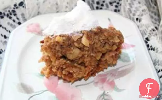Apple Oatmeal Pudding in the Crock Pot