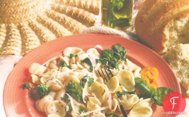 Orecchiette With Beans And Broccoli Rabe