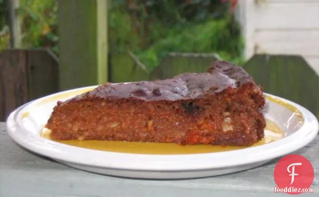 Gluten-Free Persimmon Pecan Cake