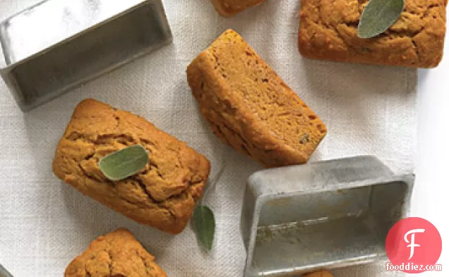 Pumpkin, Sage, and Browned-Butter Quick Breads