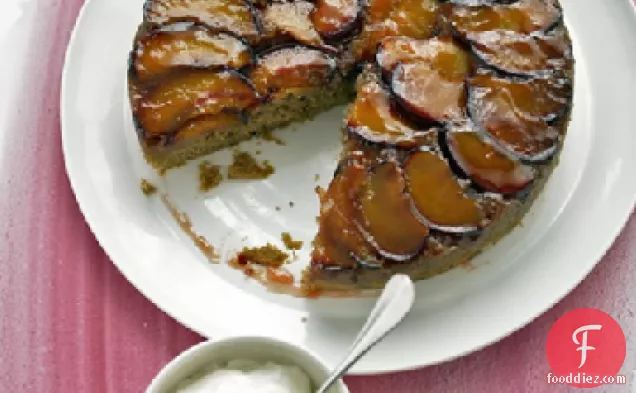 Plum Upside-Down Cake