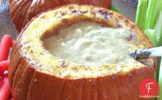 Pumpkin Cheese Fondue