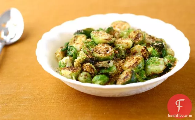Brussels Sprouts With Toasted Breadcrumbs, Parmesan And Lemon Zest