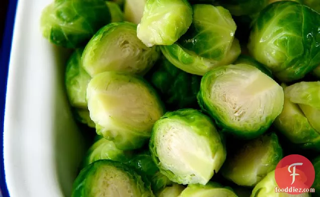 Orange And Honey Caramelised Brussels Sprouts