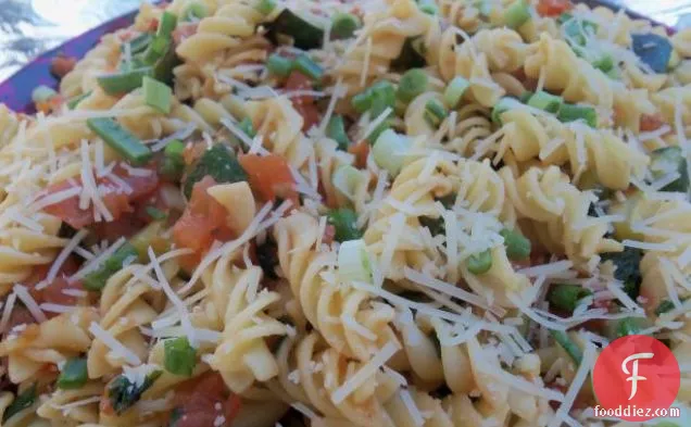Summer Pasta With Herbs and Veggies