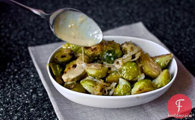 Dijon-braised Brussels Sprouts