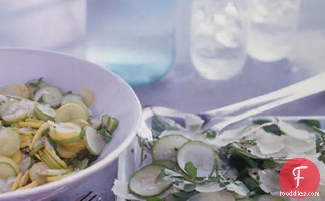 Summer-Squash Salad with Herbs and Pecorino Fresco