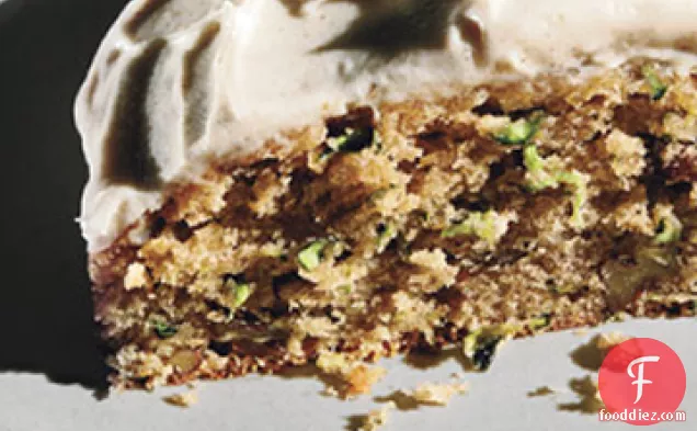 Zucchini-Pecan Cake with Cream Cheese Frosting