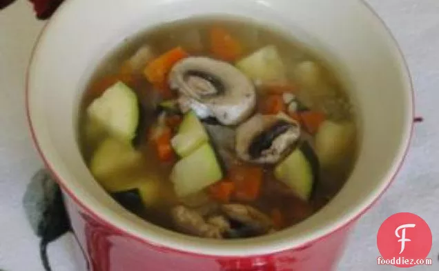 Vegetable Soup for One