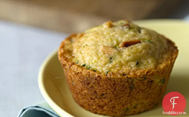 Zucchini–Pine Nut Muffins Recipe