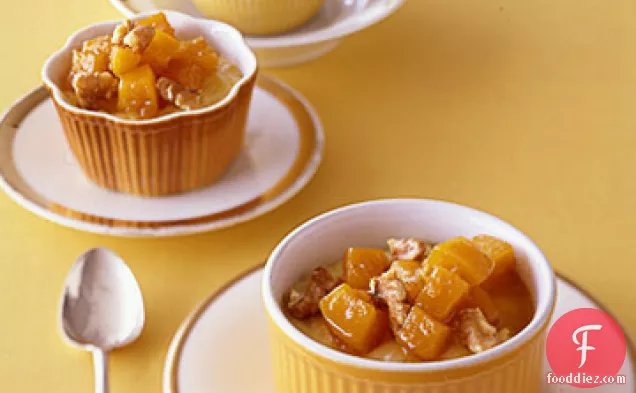 Rice Pudding With Candied Butternut Squash