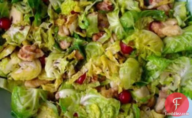 Brussels Sprouts With Walnuts And Currants