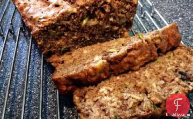 Zucchini Banana Oat Bread (Low(Er) Carb)