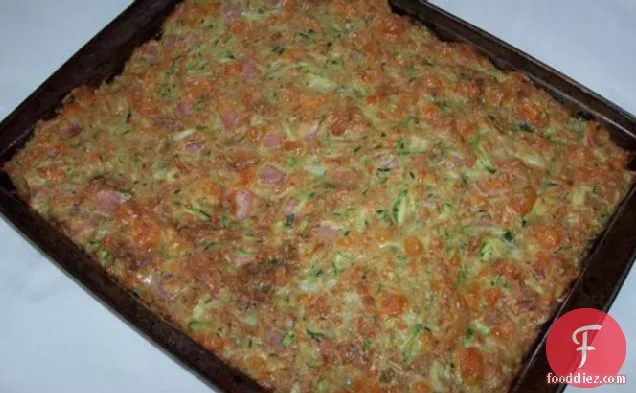 Low-fat Zucchini Slice