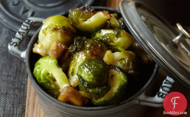 Maple-Roasted Brussels Sprouts