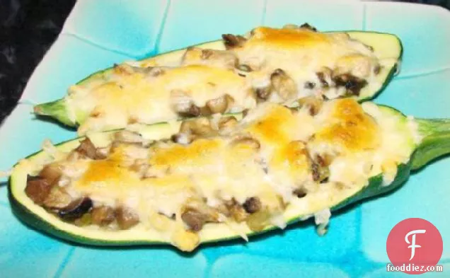 Baked Stuffed Zucchini