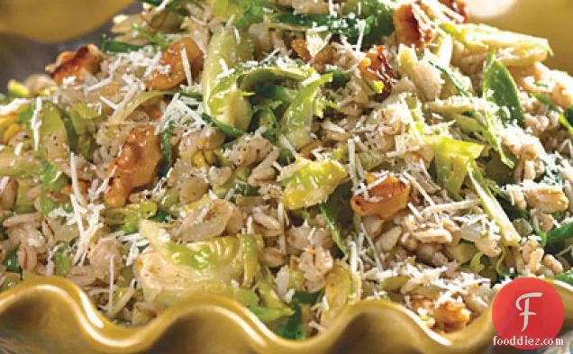 Barley and Brussels Sprouts