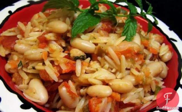 Greek-Style Cannellini and Vegetables