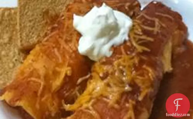 Sweet Potato Enchiladas