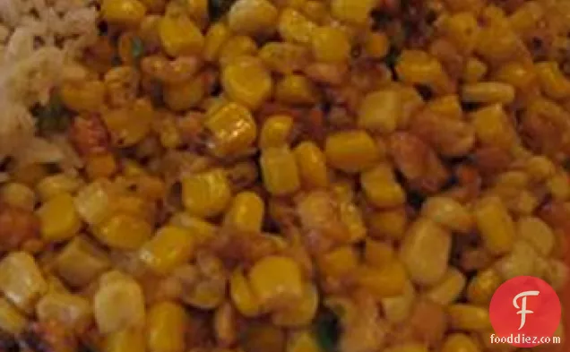 Sweet Corn Subji With Paneer and Cashew Nuts