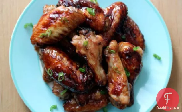 Baked Sweet and Spicy Ginger Wings