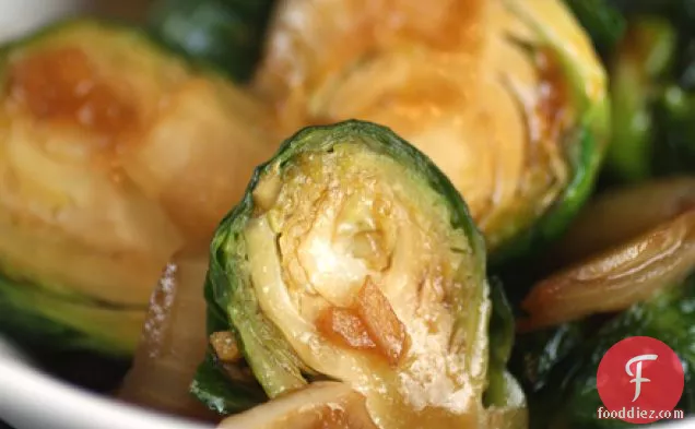 Chinese-style Brussels Sprouts With Hoisin Glaze