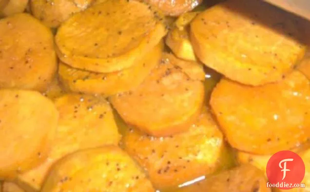 Sweet Potatoes With Orange Glaze