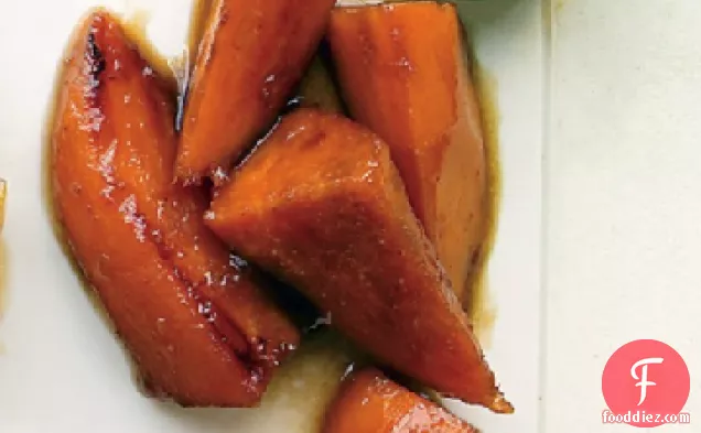 Glazed Sweet Potatoes with Brown Sugar and Lime