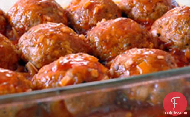 Sweet and Sour Faux Meat Balls
