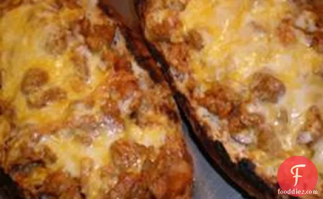 Onion and Sausage Pizza