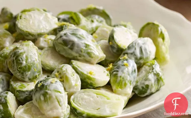 Lemon-Glazed Brussels Sprouts