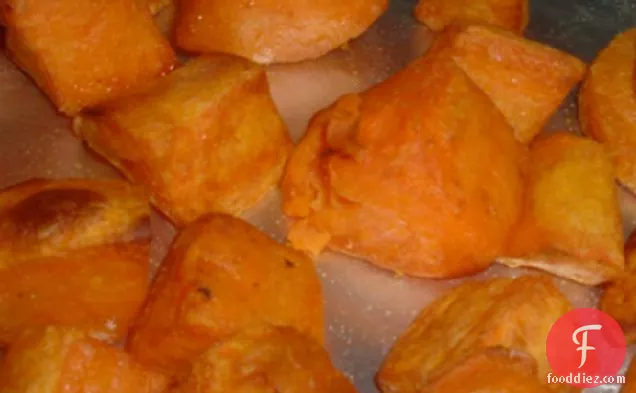 Oven Roasted Glazed Sweet Potatoes