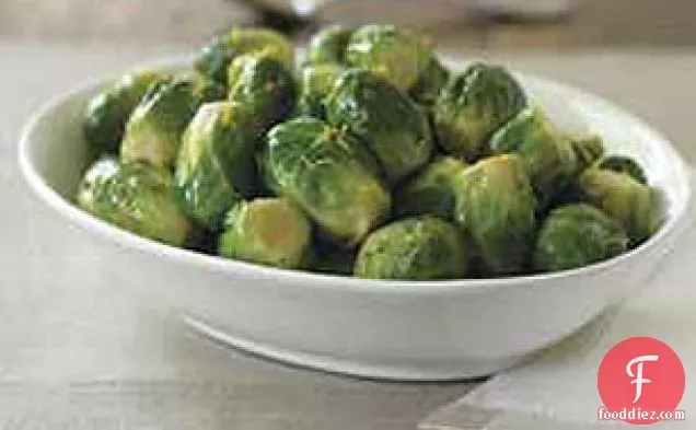 Sweet Brussels Sprouts with Balsamic Dressing