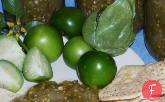 Salsa Verde--canning Recipe