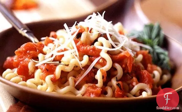 Fusilli with Roasted Tomato Sauce