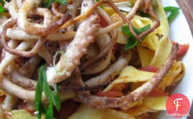 Sunday Supper: Garlic and Olive Octopus