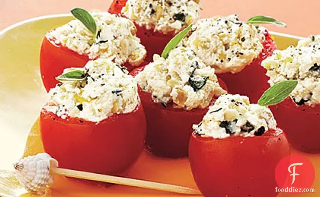 Italian Stuffed Cherry Tomatoes