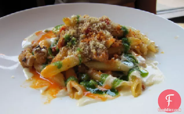 Cavatelli Salad with Artichokes and Goat Cheese