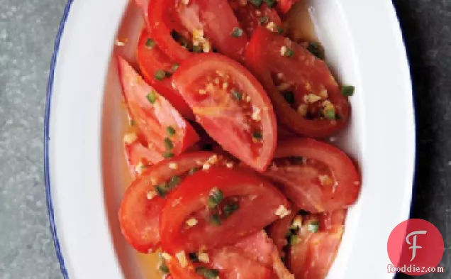 Tomatoes with Ginger, Lemon, and Chile
