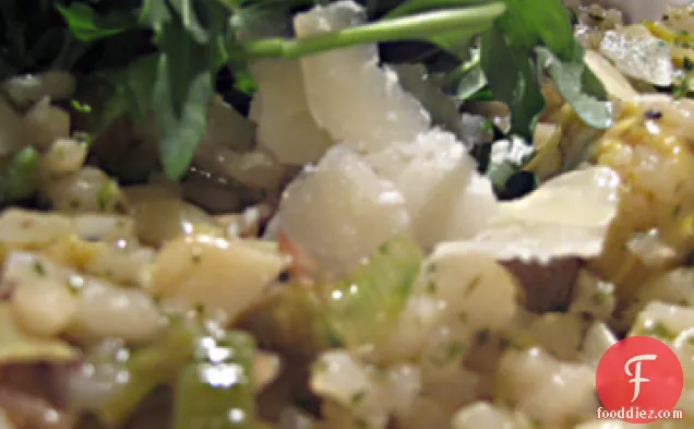 गॉर्डन रामसे के जेरूसलम आटिचोक रिसोट्टो स्कैलप्स के साथ