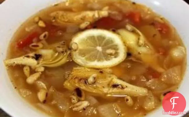 Mushroom and Artichoke Soup