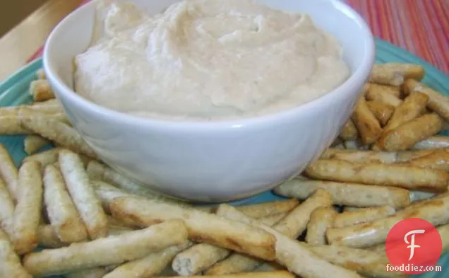 Roasted Garlic White Bean Spread