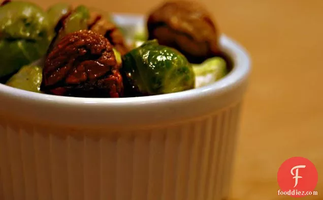 Chestnuts With Brussel Sprouts