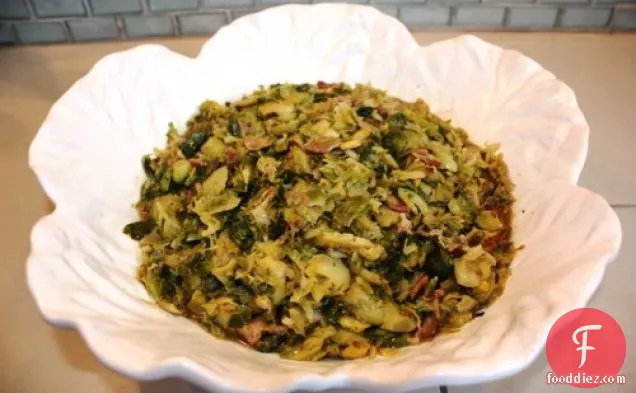 Brussels Sprouts Hash With Bacon