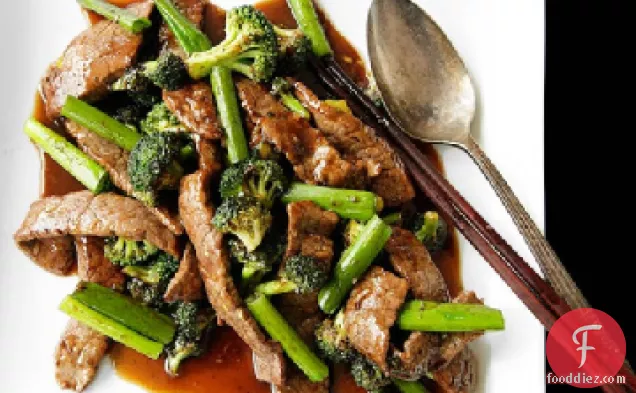 Chinese-American Beef and Broccoli With Oyster Sauce