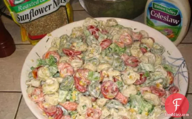 Broccoli, Tortellini, and Bacon Salad