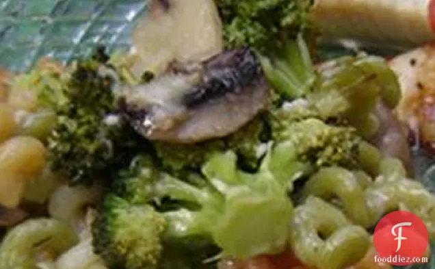 Cavatelli, Broccoli and Mushrooms